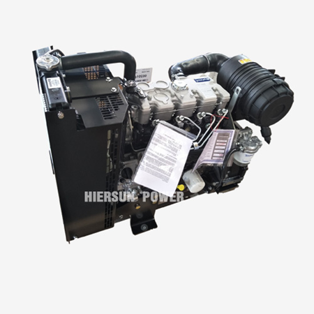 404D-22 Perkins Diesel Industrial Engine 404D-22 35.7KW 48HP with Radiator