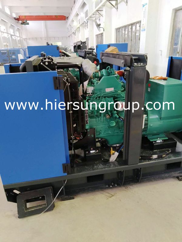 10 Units DCEC Silent Cummins Diesel Generator Assembly For Korea Customer