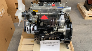 Perkins 404D-22T engine as replacement for Cat 3034 engine