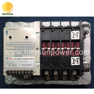ATS AUTOMATIC TRANSFER SWITCH P/N 0306499102 125A/4P/220VAC
