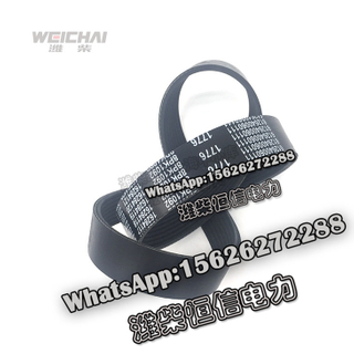 Weichai authentic water pump fan belt power multi-ribbed belt 612640060111 