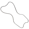 Perkins Valve cover gasket T407192 For Diesel engine