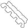 Perkins Valve cover gasket U20996130 For Diesel engine
