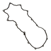 Perkins Valve cover gasket 3681A059 For Diesel engine