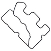 Perkins Valve cover gasket 120996210 For Diesel engine