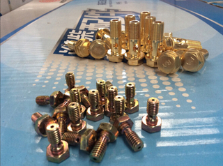 Weichai engine oil return pipe hollow screw WP12 bleed tube screw For Auman GTL Shaanxi