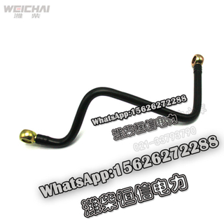 Weichai Diesel pipe oil pipeline fuel inlet pipe 612600080624 