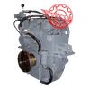 Advance HC600A Gearbox For Marine Diesel Engine Reduction ratio 2.00 2.48 3.00 3.58 3.89