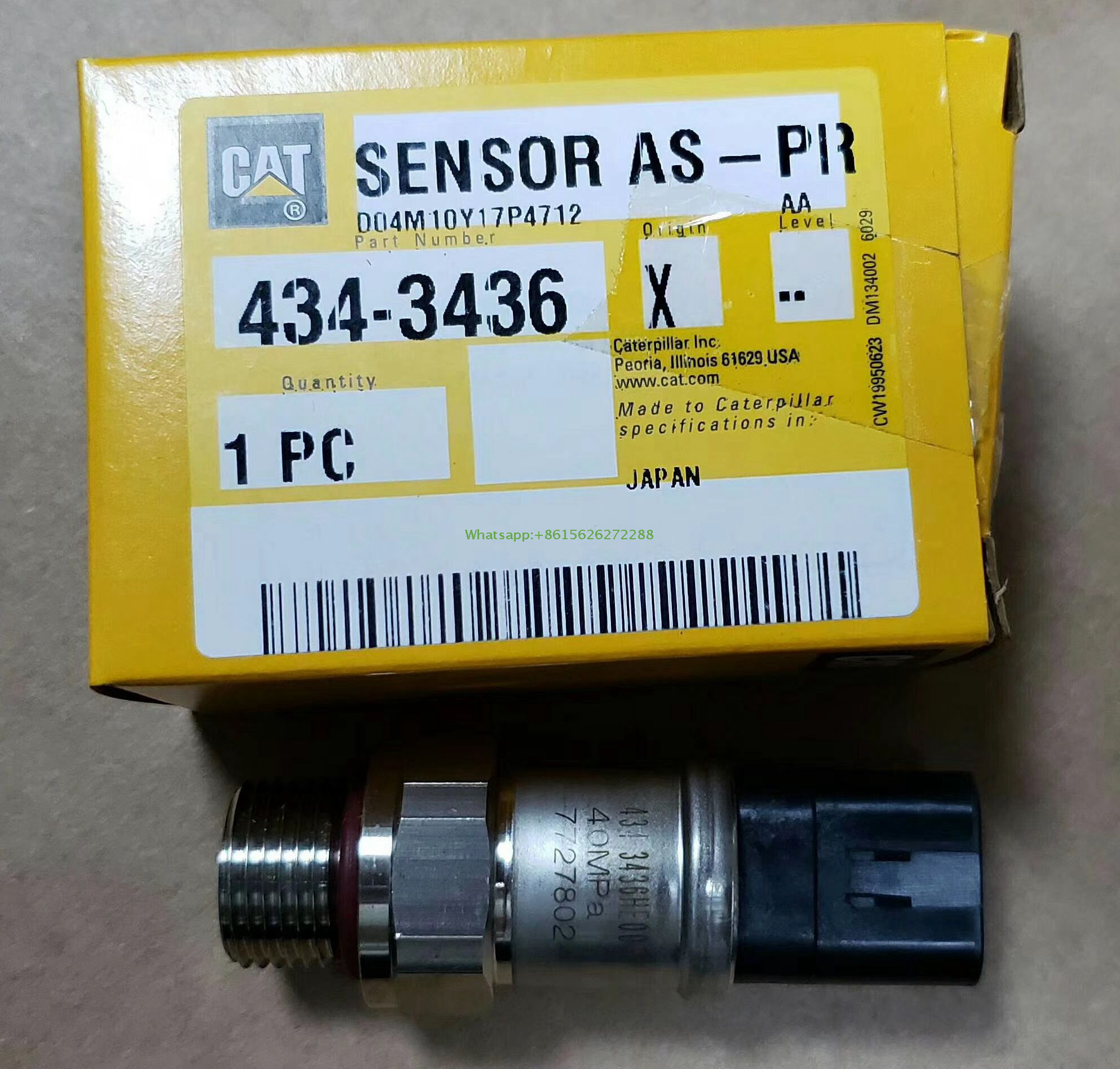  Caterpillar sensor as-pr 4343436 