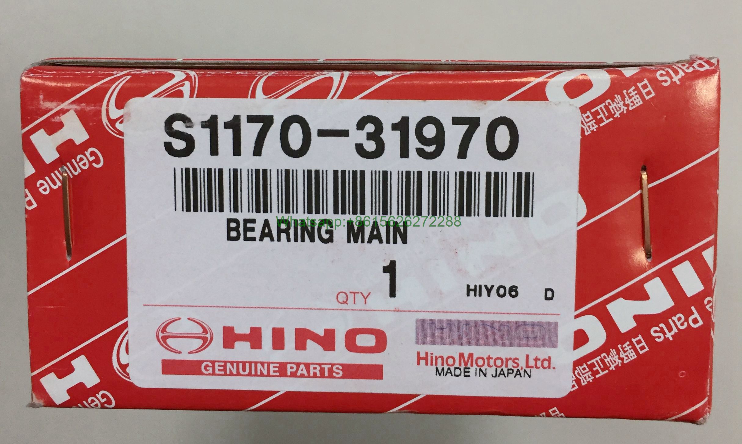 HINO BEARING MAIN OVERSIZE(0.25) S117031970 