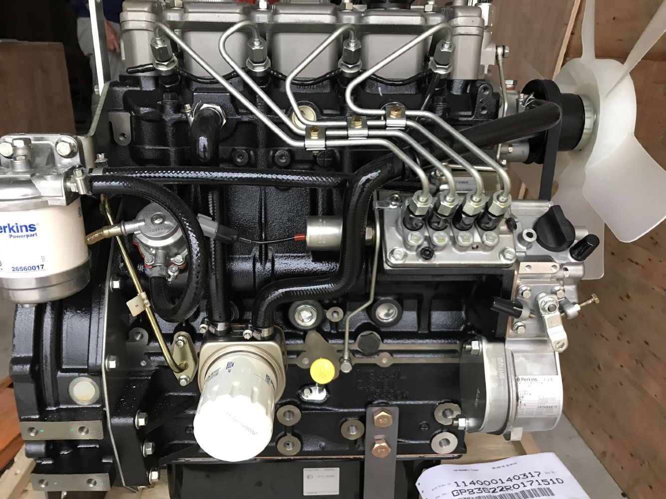 Perkins Industrial Engine 400 Series Shipped To Europe Every Week 
