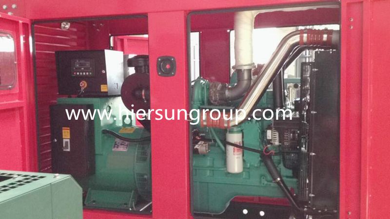 2 units 180KW Cummins diesel generator with weather proof shipped to Vietnam