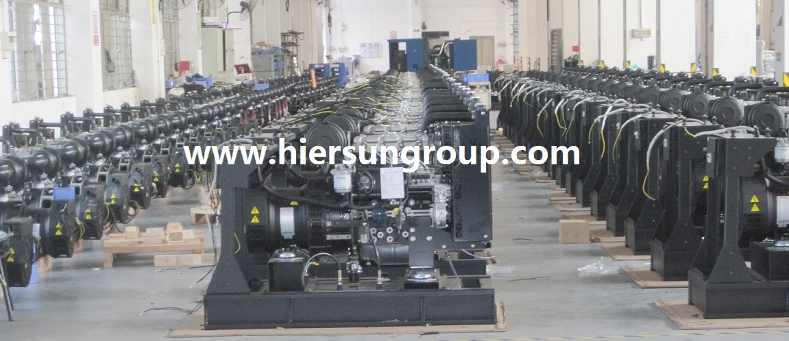 Hiersun Power 80 units 16KVA Diesel Generator Set Ready Ship to Mongolia